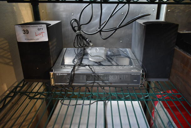 Emerson AM/FM Stereo Micro Audio System w/ Speakers. - Image 1 of 8