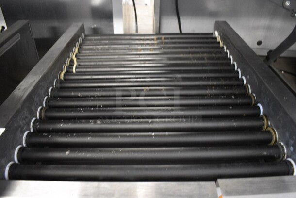 2019 Star Model 45STBDE Stainless Steel Commercial Countertop Hot Dog Roller Grill w/ Bun Storage Bin. 120 Volts, 1 Phase. 24x28.5x12. Tested and Working! - Image 3 of 6