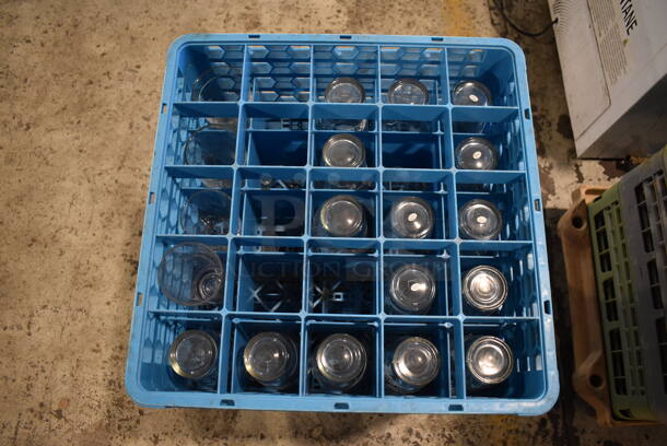 ALL ONE MONEY! Lot of 10 Dish Caddies on Dish Caddy Dolly w/ Various Glasses Including Ceramic Mugs, Beverage Glasses - Image 4 of 11