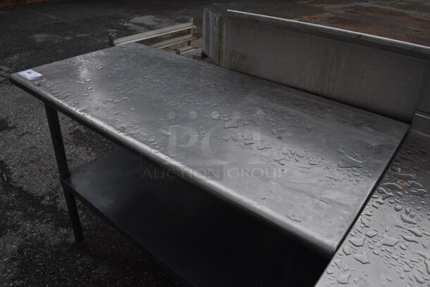 Stainless Steel Commercial Table w/ Metal Under Shelf. 48.5x24x35.5 - Image 3 of 4
