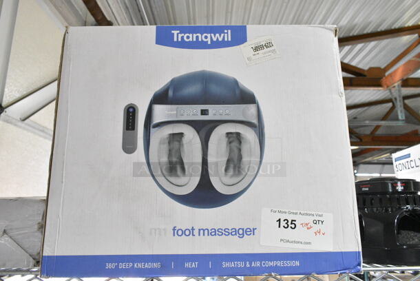 4 IN ORIGINAL BOX! Items Including Lifepro Sonic LX Percussion Massage Gun, Pyle Speaker, Tranqwil Foot Massager, Miko Foot Massager. 4 Times Your Bid!  - Image 6 of 9