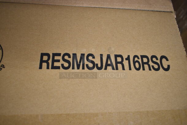 PALLET LOT of 25 Boxes of 64 BRAND NEW IN BOX! RESMSJAR16RSC 16 oz Mason Jars. 25 Times Your Bid! - Image 3 of 4