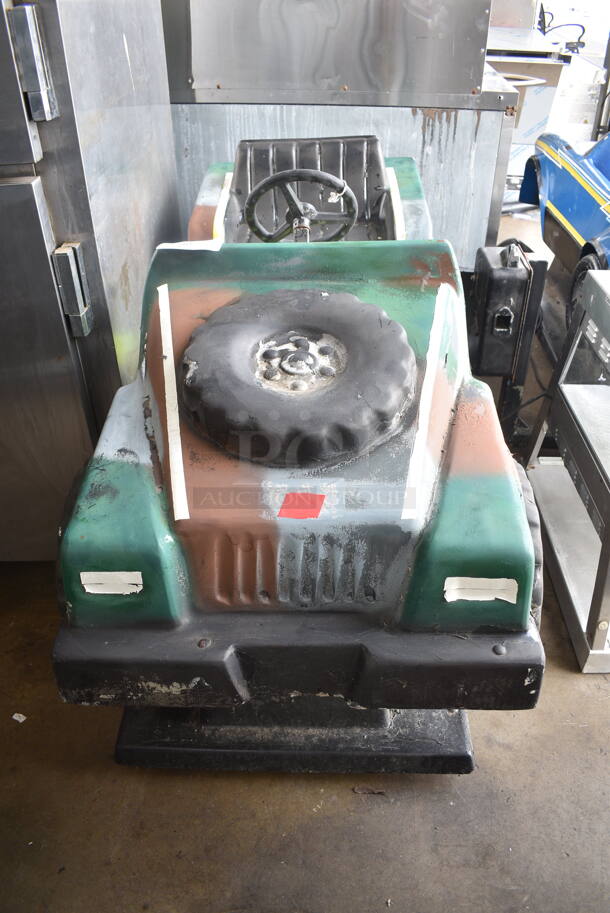 Wieco Metal Commercial Coin Operated Electric Powered Car Ride / Amusement Ride. Tested and Working! - Image 2 of 4