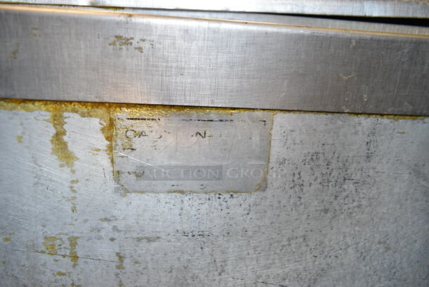 Eagle CLEF10-120 Red Hots Stainless Steel Commercial Electric Powered Countertop Single Bay Fryer. 120 Volts, 1 Phase.  - Image 5 of 6