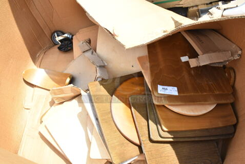 BRAND NEW SCRATCH AND DENT! Lot of Various Items Including Wooden Seats