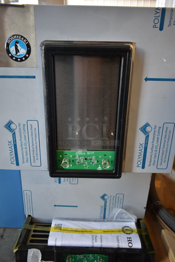 BRAND NEW SCRATCH AND DENT! 2022 Hoshizaki DCM-271BAH Stainless Steel Commercial Countertop Ice Machine and Water Dispenser. 115 Volts, 1 Phase.  - Image 4 of 5