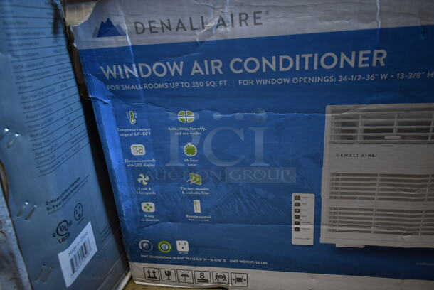 IN ORIGINAL BOX! Denali Aire 2DANC8K Window Mount Air Conditioner. 8,000 BTU. 115 Volts, 1 Phase. - Image 3 of 7