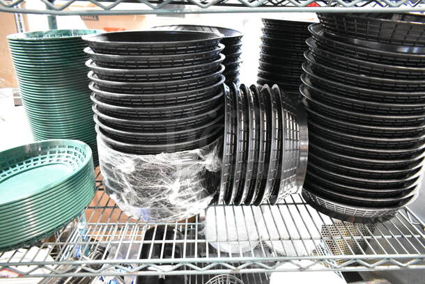 ALL ONE MONEY! Five Tier Lot of Various Items Including Poly Food Baskets, Ecolab Bug Zapper. Does Not Include Shelving Unit. - Image 7 of 12