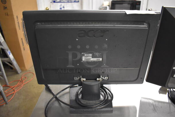 Acer AL2016W B 20" LCD Monitor w/ Power Cord and HD Cord - Image 4 of 7
