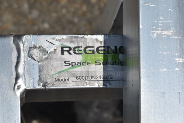 4 BRAND NEW SCRATCH AND DENT! Regency 600DUN246012 60" x 24" x 12" Aluminum Dunnage Rack - 1850 lb. Capacity. 4 Times Your Bid! - Image 6 of 8
