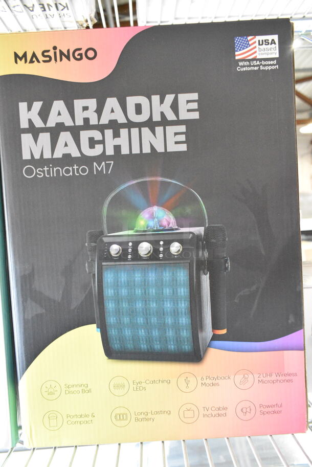 8 IN ORIGINAL BOX! Items Including Pyle PLG4.2 Coaxial Car Speakers, Pyle PDWR40W Outdoor Waterproof Speaker System, Pyramid TW18 Aluminum Die Cast Tweeter, NutriChef PKVS18SL Food Vacuum Sealer, T5 True Wireless Earphones, Masingo Karaoke Machine, VCT-2010 Mosfet Amplifier. 8 Times Your Bid!  - Image 7 of 9