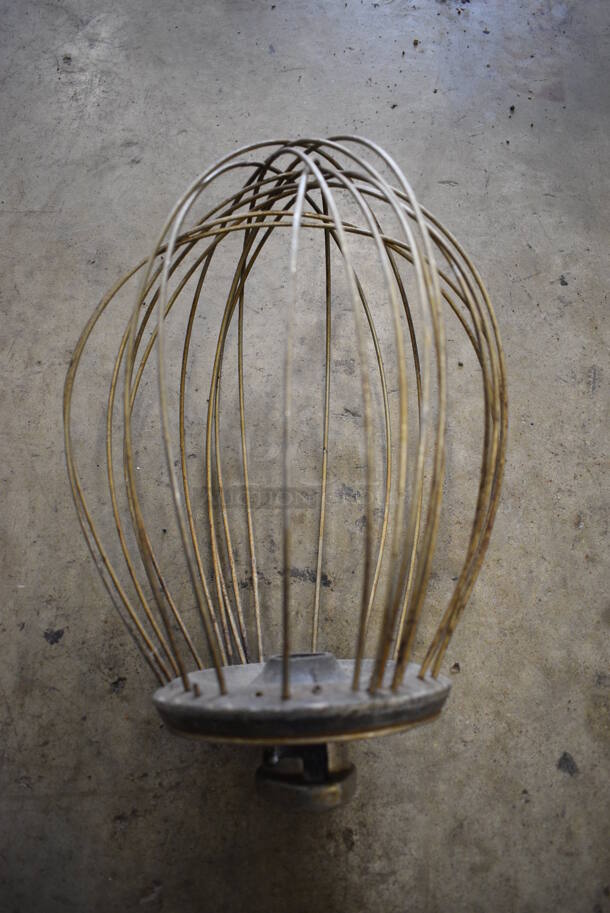 Hobart A2100 Metal Commercial 12 Quart Whisk for Mixer. 8x8x12 - Image 1 of 3