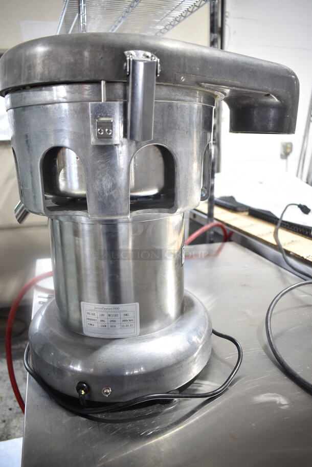 2022 PrepLine Juicefaster 2000 Stainless Steel Commercial Countertop Citrus Juicer. 110 Volts, 1 Phase. Tested and Working! - Image 5 of 8
