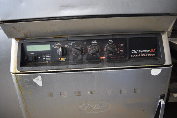 Hatco Chef System S2 Stainless Steel Commercial Double Deck Cook N Hold Oven on Commercial Casters. 208 Volts, 1 Phase. 26x33x66. - Image 4 of 6