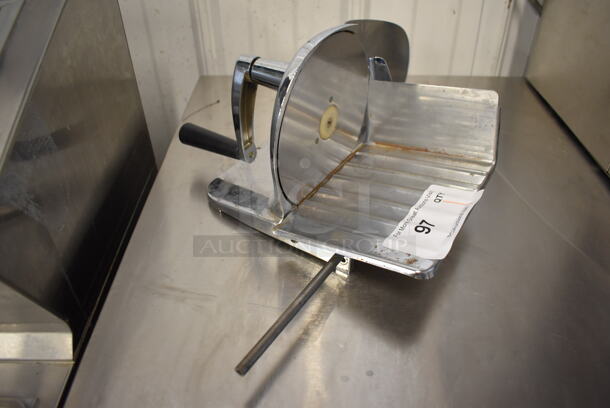 General 400 Metal Countertop Manual Meat Slicer.  - Image 2 of 4