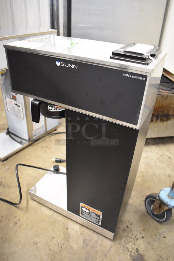 BRAND NEW! 2022 Bunn VPR-APS Stainless Steel Commercial Countertop Coffee Machine w/ Poly Brew Basket. 120 Volts, 1 Phase. 16x8x27. Tested and Working! - Image 2 of 6