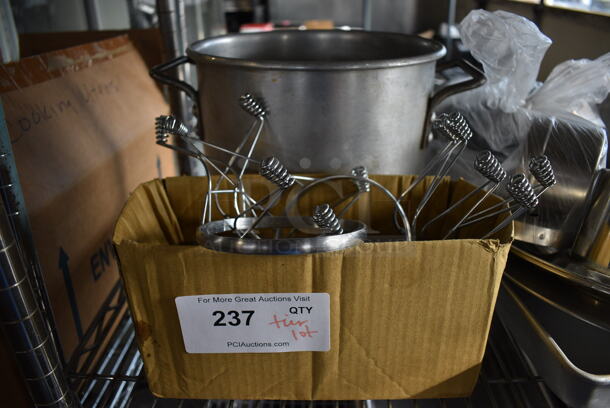 ALL ONE MONEY! Tier Lot of Various Metal Items Including Muffin Baking Pans, Stock Pot - Image 2 of 7