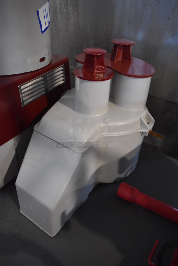 Robot Coupe R2N Metal Commercial Countertop Food Processor w/ Bowl, Continuous Feed Head and S Blade. 120 Volts, 1 Phase. 8x12x17. Tested and Working! - Image 2 of 5