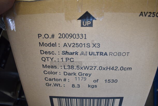 IN ORIGINAL BOX! Shark AV2501S AI Ultra Robot Self Empty Vacuum Cleaner.  - Image 4 of 4