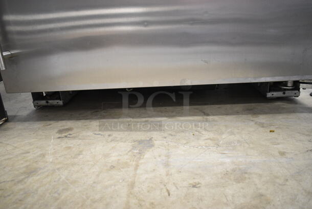 General Electric GE Monogram Stainless Steel Single Door Reach In Cooler. 115 Volts, 1 Phase. Tested and Working! - Image 3 of 12