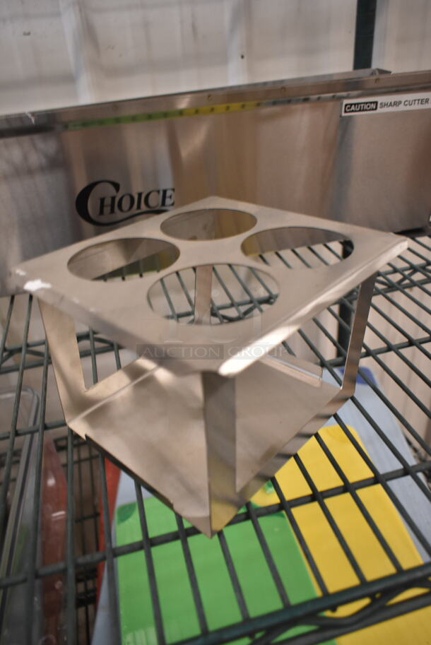 ALL ONE MONEY! Lot of Various BRAND NEW Items Including 63299036Swiffer® Dusters 99036 Cleaner Refills Unscented - 18/Box, 407BTH6 Choice Six Hole Squeeze Bottle Holder for 1/3 Size Pans, Metal Bowl, Hopper, 511CBG912GN San Jamar Saf-T-Grip 12" x 9" x 3/8" Green Cutting Board with Hook CBG912GN, 511CBG1218YL San Jamar CBG121812YL Saf-T-Grip 18" x 12" x 1/2" Yellow Cutting Board with Hook, 511CBG1824BL San Jamar CBG182412BL Saf-T-Grip® 24" x 18" x 1/2" Blue Cutting Board with Hook, 511CBG1824YL San Jamar CBG182412YL Saf-T-Grip® 24" x 18" x 1/2" Yellow Cutting Board with Hook, 511CBG1824RD San Jamar CBG182412RD Saf-T-Grip® 24" x 18" x 1/2" Red Cutting Board with Hook. Does Not Include Shelving Unit.  - Image 6 of 12
