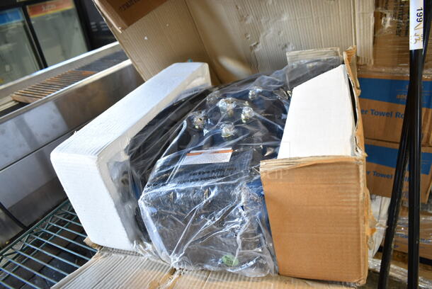 BRAND NEW SCRATCH AND DENT! Regency 600HROC50NS Open Powder-Coated Steel Hose Reel with Hose - Image 2 of 4
