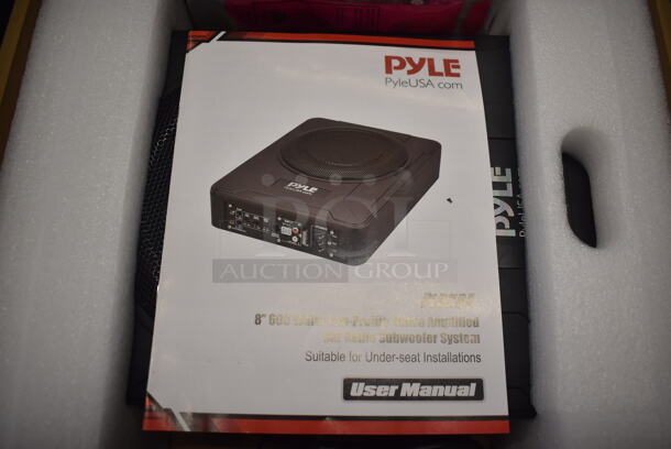 BRAND NEW IN BOX! Pyle PLBX8A Amplified Car Radio Subwoofer System. 10x13x3 - Image 3 of 5