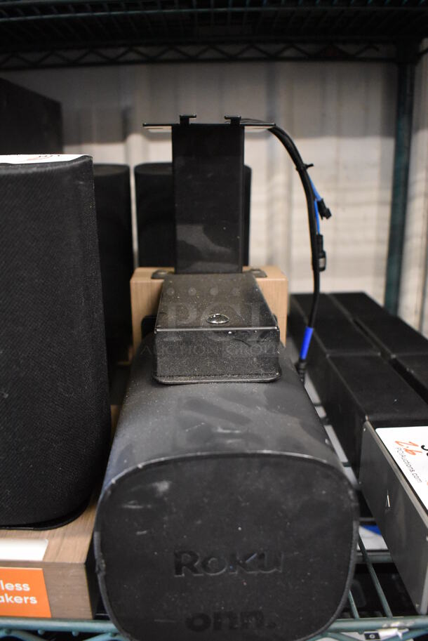 4 Onn Roku Speakers. 5x11x9.5. 4 Times Your Bid! - Image 4 of 4
