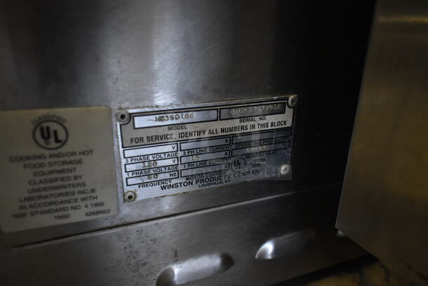 2 Winston HB35DIGE Stainless Steel Commercial Single Drawer Warming Drawers. 120 Volts, 1 Phase. 2 Times Your Bid! Tested and Working! - Image 6 of 6