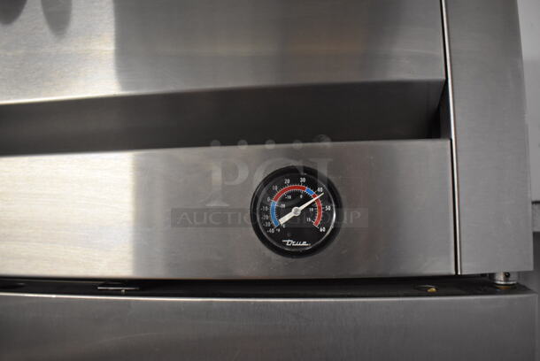 2013 True T-49F ENERGY STAR Stainless Steel Commercial 2 Door Reach In Freezer w/ Poly Coated Racks on Commercial Casters. 115 Volts, 1 Phase. 54x30x83. Tested and Working! - Image 4 of 7