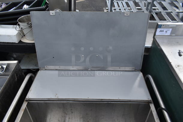 Stainless Steel Dish Cart w/ Saucers on Commercial Casters. - Image 5 of 6