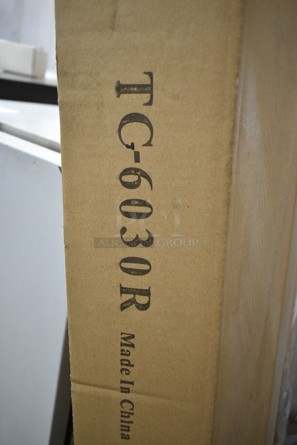 BRAND NEW IN BOX! NBR Equipment TC-6030R Stainless Steel Tabletop and Under Shelf.  - Image 2 of 5