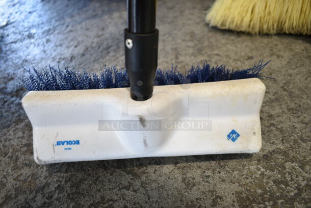 ALL ONE MONEY! Lot of 3 Items; 2 Brooms and 1 Squeegee - Image 4 of 7