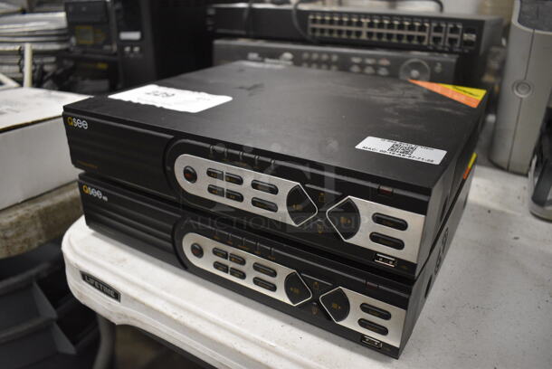 2 Qsee Units; 16 Channel QT5716 and QTH161 16 HD Channels. 12x10.5x2.5. 2 Times Your Bid!  - Image 2 of 4