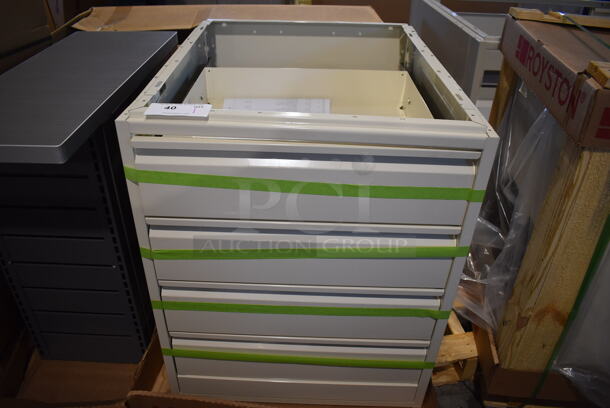 BRAND NEW! Royston 60010701 Metal 4 Drawer Cabinet. 24x29x28.5