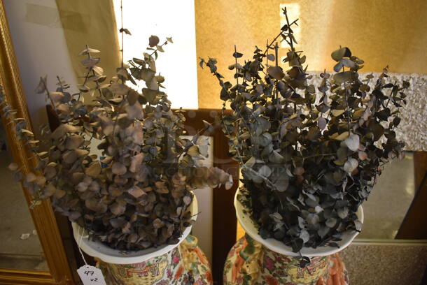 2 VINTAGE Chinese Porcelain Vases. 2 Times Your Bid! - Image 4 of 9