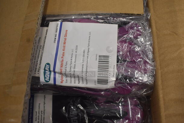ALL ONE MONEY! Case of NEW Nylon Shell Agway Extra Small Gloves - Image 2 of 3