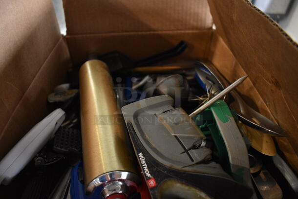 ALL ONE MONEY! Lot of 3 Boxes of Various Utensils! - Image 7 of 8