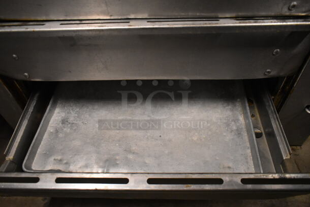 Cleveland BMR-32 Stainless Steel Commercial Natural Gas Powered Rotisserie Oven w/ Skewers, 2 Drawers. 45,000-60,000 BTU. - Image 6 of 8