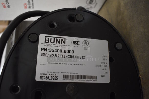 BRAND NEW IN BOX! Bunn Model MCP Metal Commercial Countertop Single Cop Pod Brewer. 120 Volts, 1 Phase. 8x11x12 - Image 7 of 8
