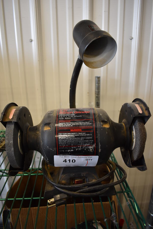 Sears Craftsman Metal 6" Bench Grinder. 15x10x16 - Image 5 of 7