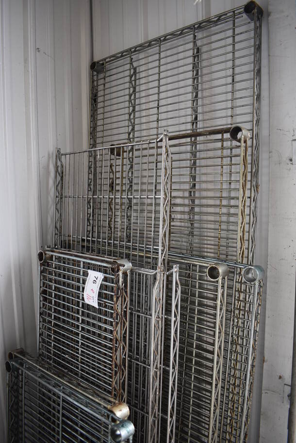 ALL ONE MONEY! Lot of 11 Various Shelves! Includes 18x36x1.5 - Image 3 of 3
