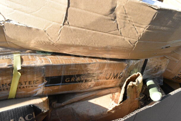 25 BRAND NEW Boxes Including 600DUN2036M Regency 20" x 36" Mobile Aluminum Dunnage Rack - 1600 lb. Capacity, 92150/027 Lancaster Table & Seating Rio Sea Moss Green Resin Side Chair, Solo Ultra Clear™ TN20 20 oz. Clear Straight Wall PET Plastic Cold Cup - 1000/Case, 500LSTRWLW Choice 9, 12, 16, 20, and 24 oz. Clear Sip-Through Lid with Extra-Wide Opening - 1000/Case, 500CC12 Choice Clear PET Customizable Plastic Cold Cup - 12 oz. - 1000/Case. 25 Times Your Bid!  - Image 5 of 12