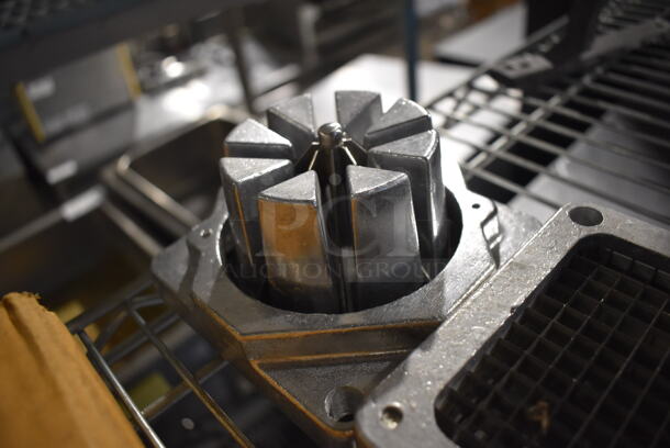 ALL ONE MONEY! Lot of Wedger Blade, Vegetable Cutter Blade and 2 Black Poly Pushers. Includes 3.25x3.25x1 - Image 4 of 4