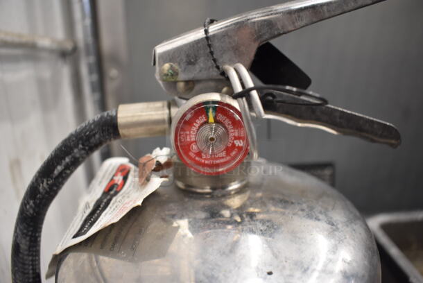 Buckeye Wet Chemical Fire Extinguisher. 8x8x20 Buyer Must Pick Up - We Will Not Ship This Item. - Image 3 of 4