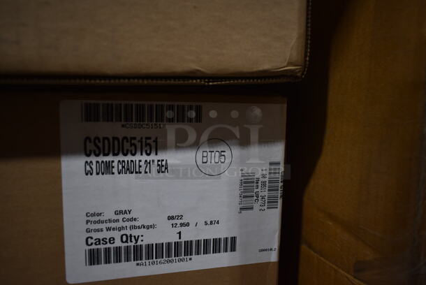 2 Boxes of 5 BRAND NEW! Cambro CSDDC5151 16 1/3" x 20 1/2" x 3 3/8" Dome Drying Cradle for Camshelving® Premium, Elements, and Elements XTRA Series. 2 Times Your Bid! - Image 6 of 6