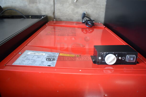 BRAND NEW SCRATCH AND DENT! Whynter TBR-185SR Metal Portable 1.8 cu.ft. Tool Box Refrigerator with 2 Drawers. 115 Volts, 1 Phase. Tested and Working! - Image 8 of 9