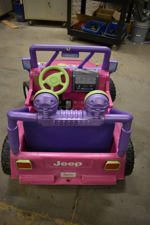 Power Wheels L7820-9993 Barbie Jeep (CSS) - Image 7 of 9