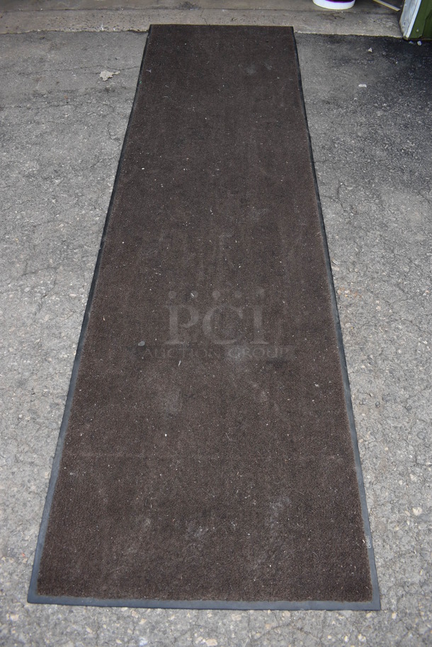 Brown Floor Mat Runner. 115.5x32.5 - Image 1 of 4