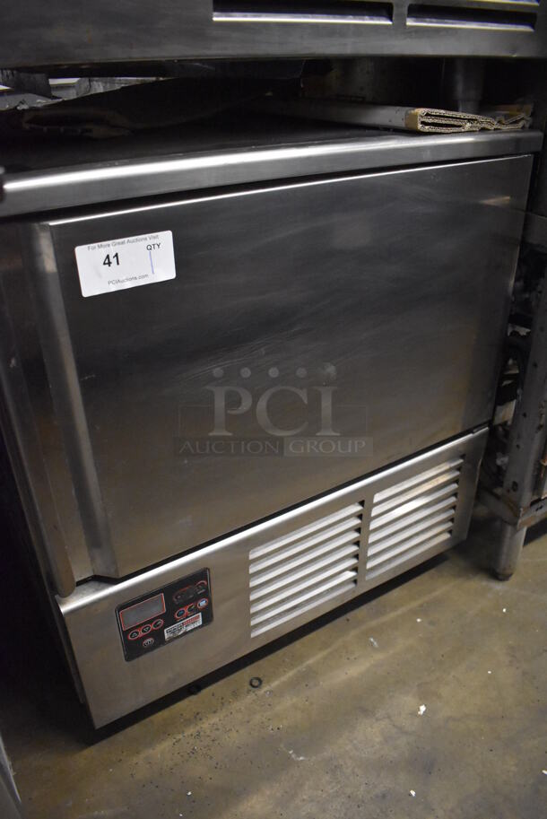 2011 Piper Products Servolift Eastern RCM051S Stainless Steel Commercial Floor Style Single Door Undercounter Blast Chiller w/ Probe. 208-240 Volts, 1 Phase. 31x28x34 - Image 4 of 8